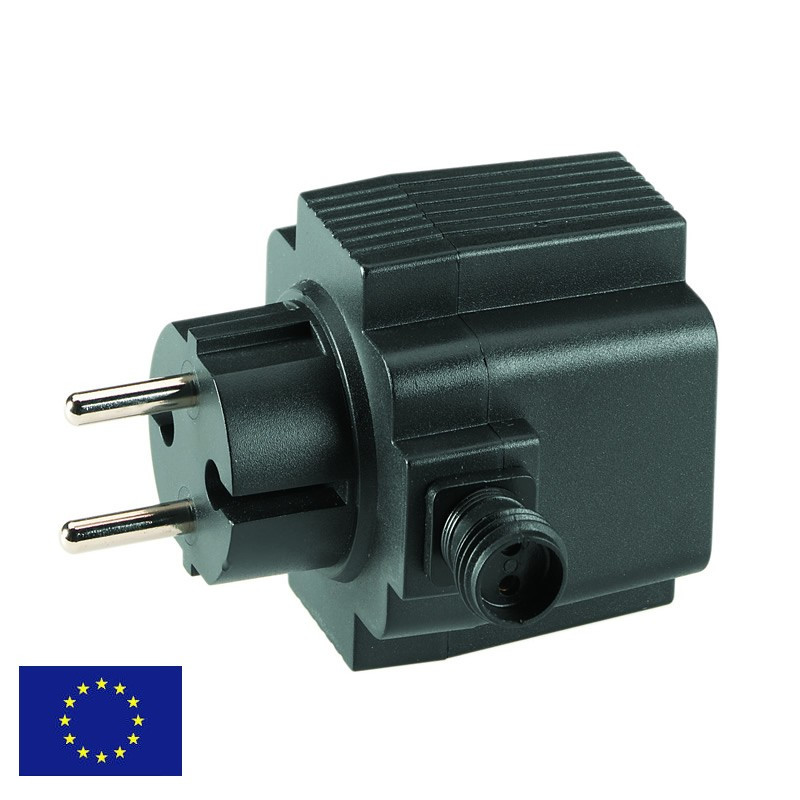 Techmar Garden Lighting UK Outdoor Lights Low Voltage DIY 12V 21W UK Outdoor Transformer - EU Version