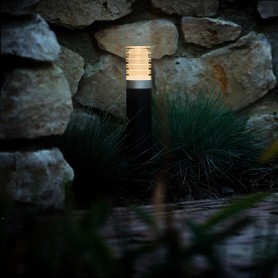 Techmar Garden Lighting UK Outdoor Lights Low Voltage Arco 40 LED Garden Post Light Bundles - 4 Light Kit. 2
