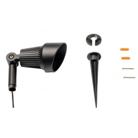 Techmar Outdoor Garden Lighting UK Smart 12V 5W Smart Focus LED RGB Bluetooth 1