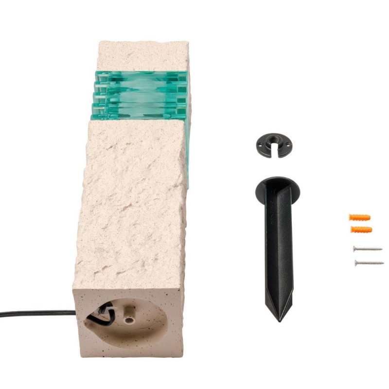 Garden Lighting UK Outdoor Lights Low Voltage DIY Nepos 12V 3W LED Outdoor Post Light 3