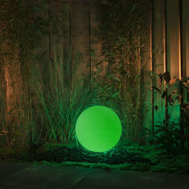 Techmar Round 20 - 12V Remote LED Garden Ball Light, Multifunction, Multicolour 6