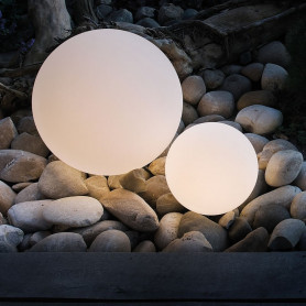 Techmar Round 20 - 12V Remote LED Garden Ball Light, Multifunction, Multicolour