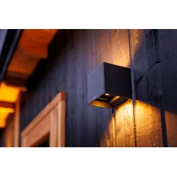 Lightpro Outdoor Garden Lighting Professional 12V Ixion 9w Up/Down Wall Light Dimmable 4