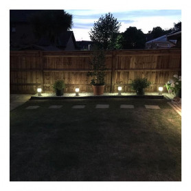 Garden Lighting UK Outdoor Lights Low Voltage DIY Nepos 12V 3W LED Outdoor Post Light 2