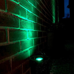 Techmar low voltage 16 Colour MR16 RGB LED + Remote green