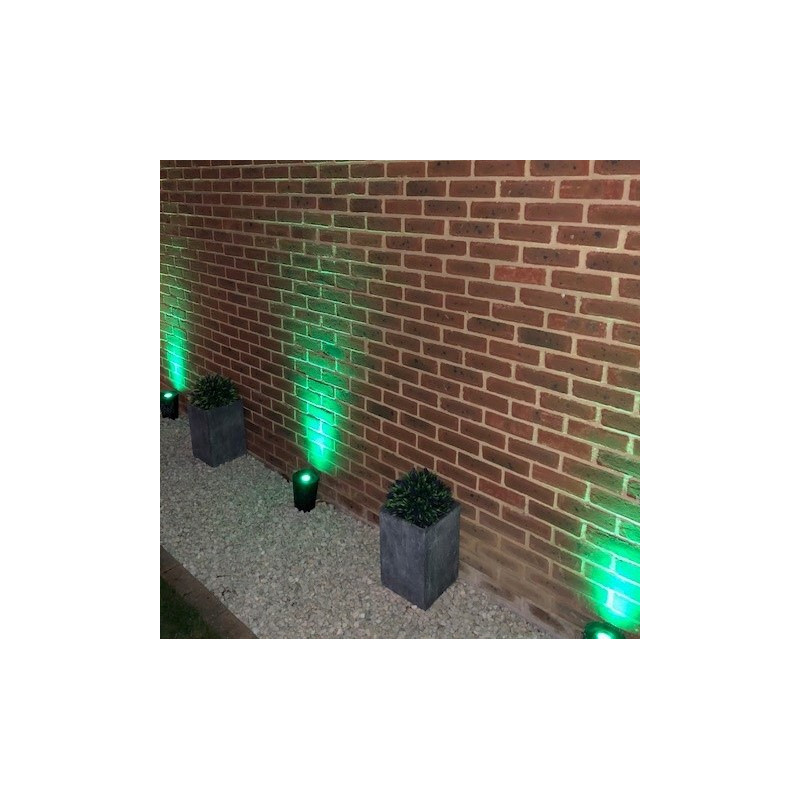 Techmar low voltage 16 Colour MR16 RGB LED + Remote green 2