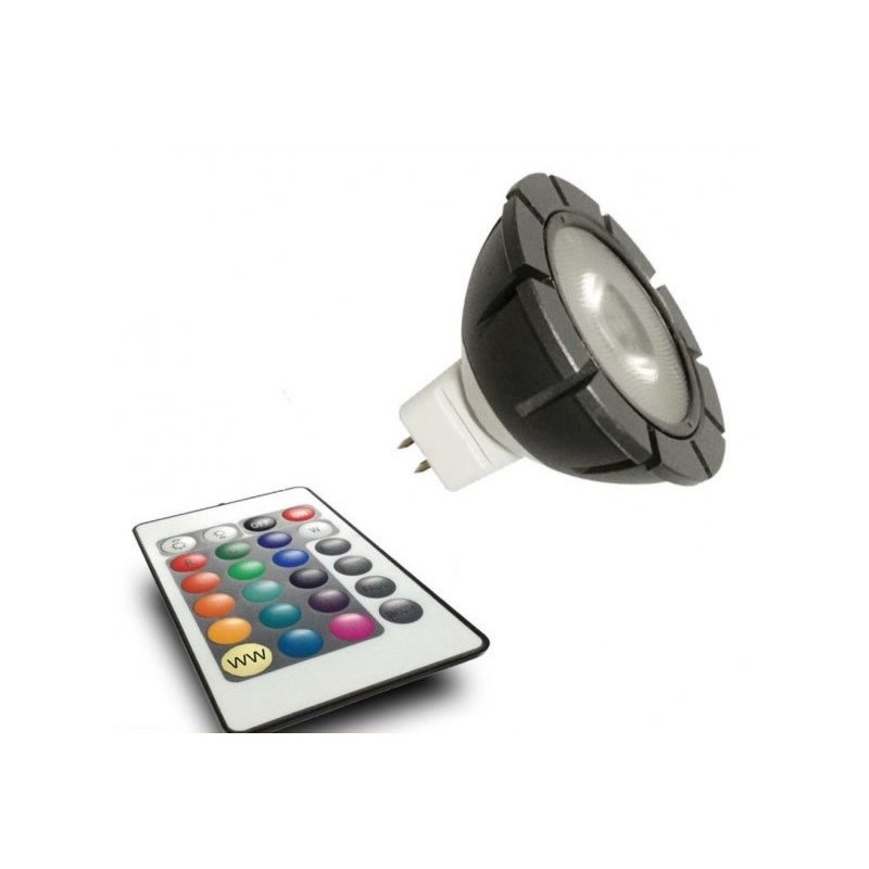 Techmar low voltage 16 Colour MR16 RGB LED + Remote