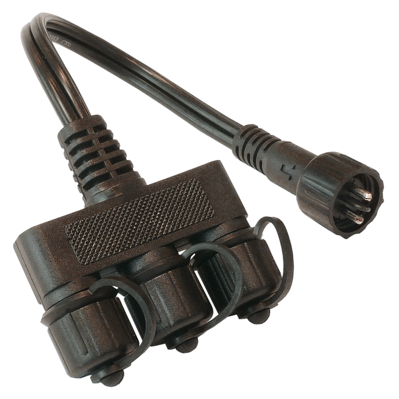 Techmar Garden Lighting UK Outdoor Lights Low Voltage DIY 3 way splitter 3