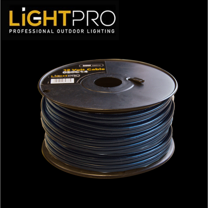 Lightpro Outdoor professional Garden Low Voltage Lighting 200MTR Drum 14AWG Cable