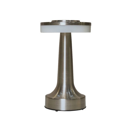 Talence Rechargeable Chrome Table Lamp 1