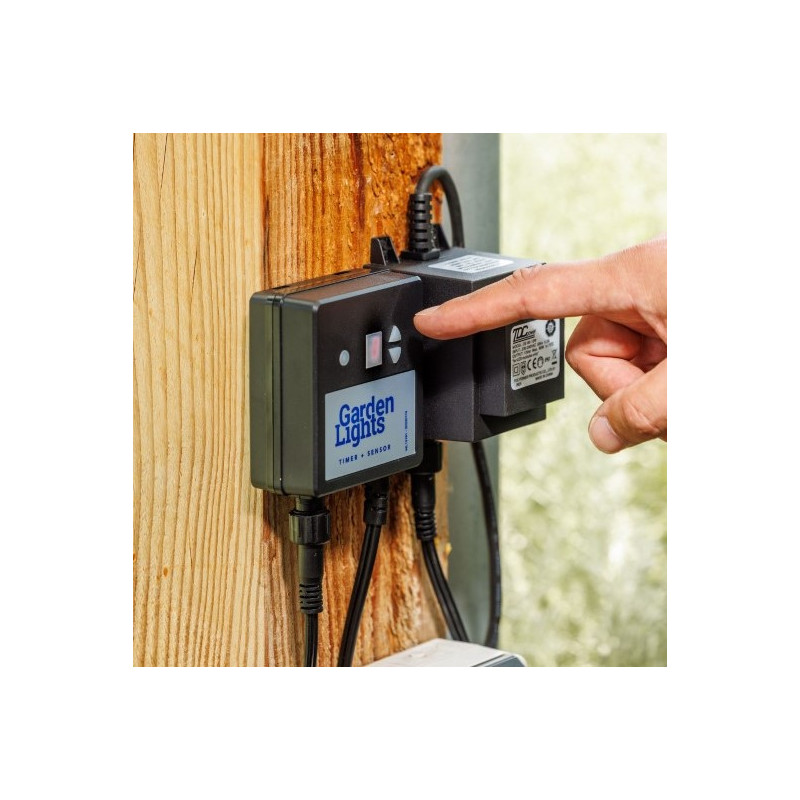 Techmar Garden Lighting UK Outdoor Lights Low Voltage DIY Dusk To Dawn Timer / Sensor 3