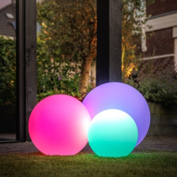 UK Low Voltage Garden Lighting Techmar Round 40 Smart Zigbee Ball Light 3