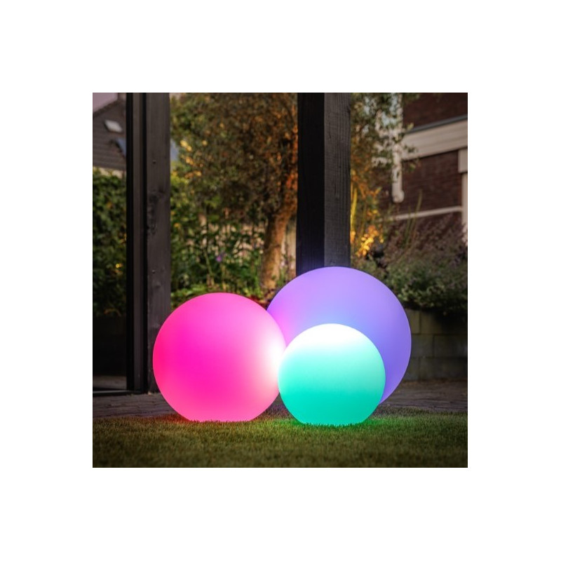 UK Low Voltage Garden Lighting Techmar Round 40 Smart Zigbee Ball Light 3