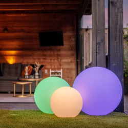 UK Low Voltage Garden Lighting Techmar Round 40 Smart Zigbee Ball Light 5