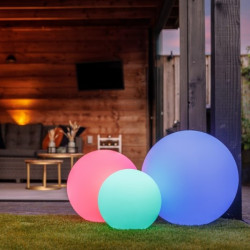 UK Low Voltage Garden Lighting Techmar Round 40 Smart Zigbee Ball Light 7