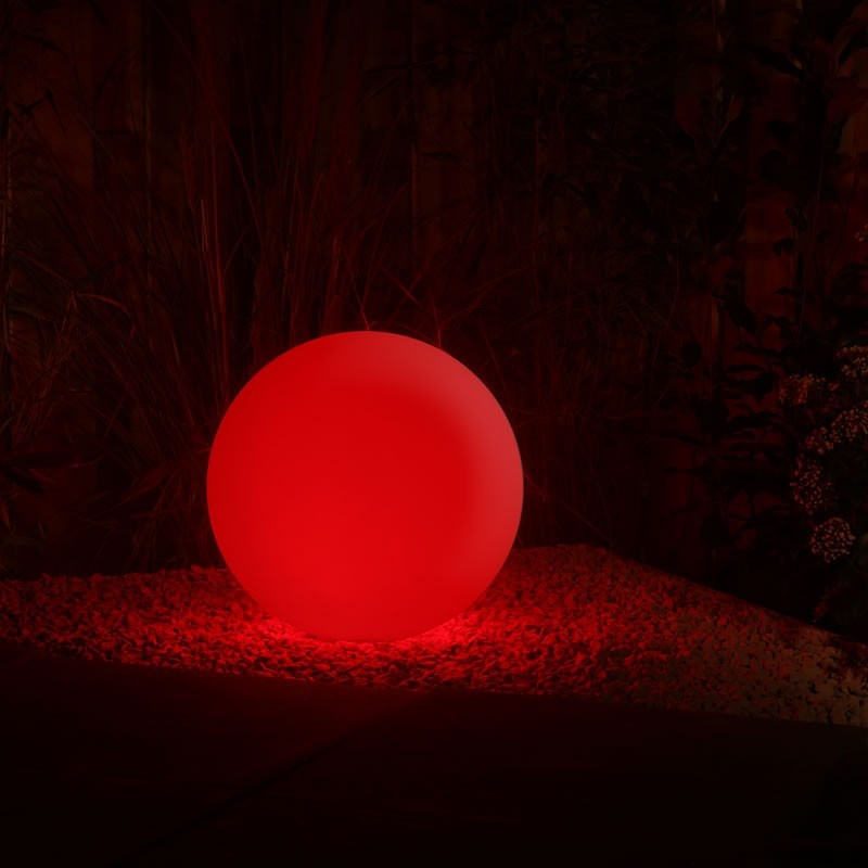 Techmar Round 50 - 12V Remote LED Garden Ball Light multi-colour plus remote 4
