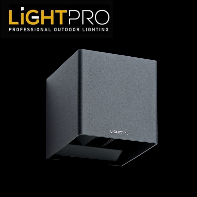 Lightpro Outdoor Garden Lighting Professional 230V Ixion Up/Down Wall Light