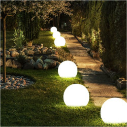 Low Voltage Garden Lighting Round 20 8 Light Bundle 5