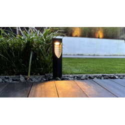 UK Low Voltage Garden Lighting Techmar Zuma 12V Low Voltage 1W LED Post Light 16