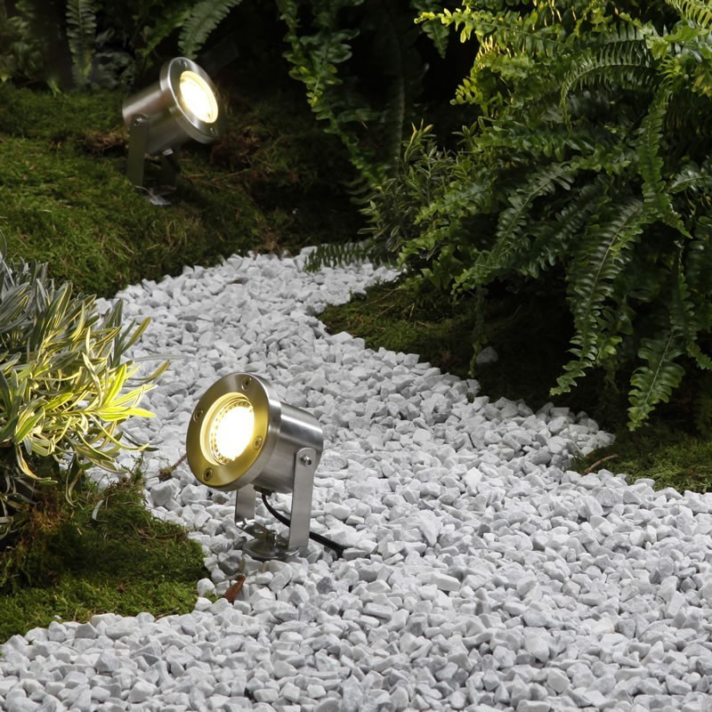 Techmar Garden Lighting UK Outdoor Lights Low Voltage Catalpa Garden Spotlights Bundle - 10 Light Kit. 6